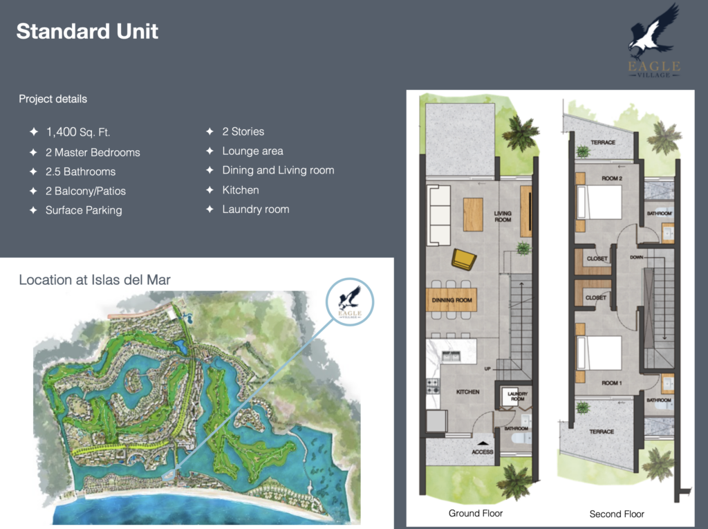 Eagle Village Islas del Mar Floor Plan